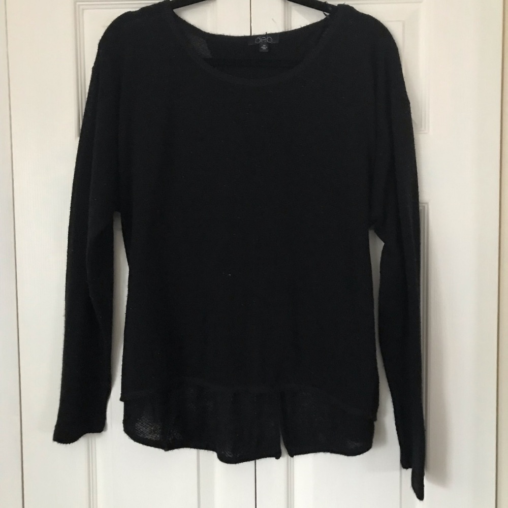 Comfy flowey back Sweater Shirt